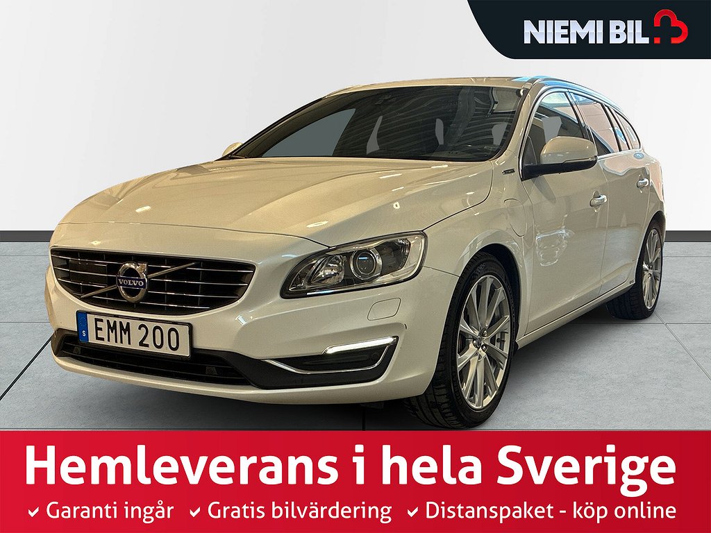 Volvo V60 D5 Plug-in Hybrid AWD Summum Aut Drag GPS Pano H/K