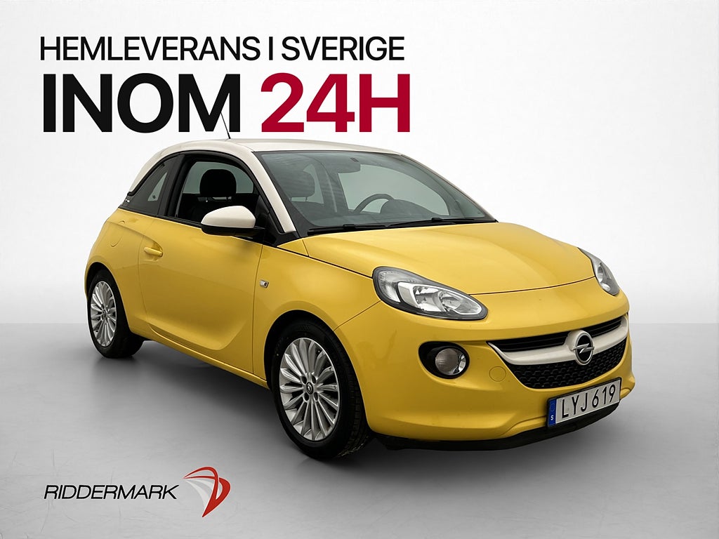 Opel Adam 1.4 Easytronic 87hk 2 Brukare Bluetooth 0,5L/mil