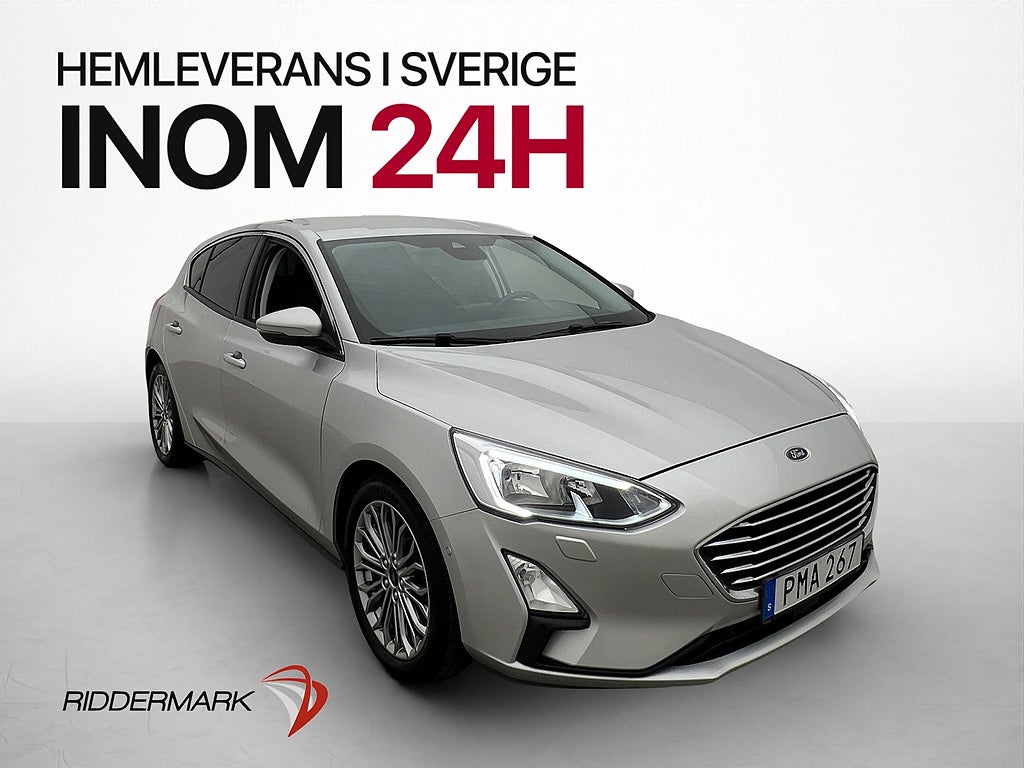 Ford Focus 1.0 EcoBoost Titanium Kamera Adaptiv-F Rattvärme