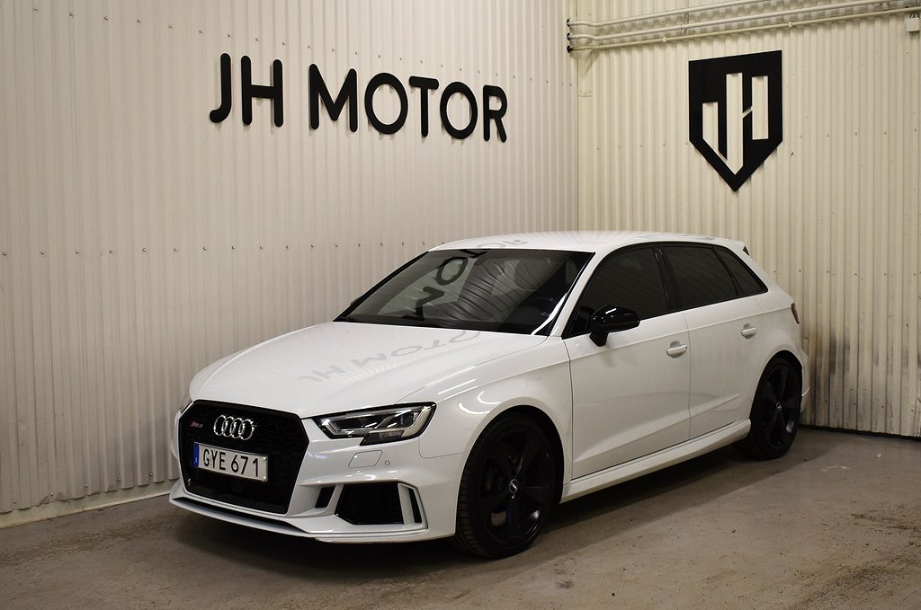 Audi RS3 Sportback 2.5 TFSI Quattro 400hk MoK/SoV