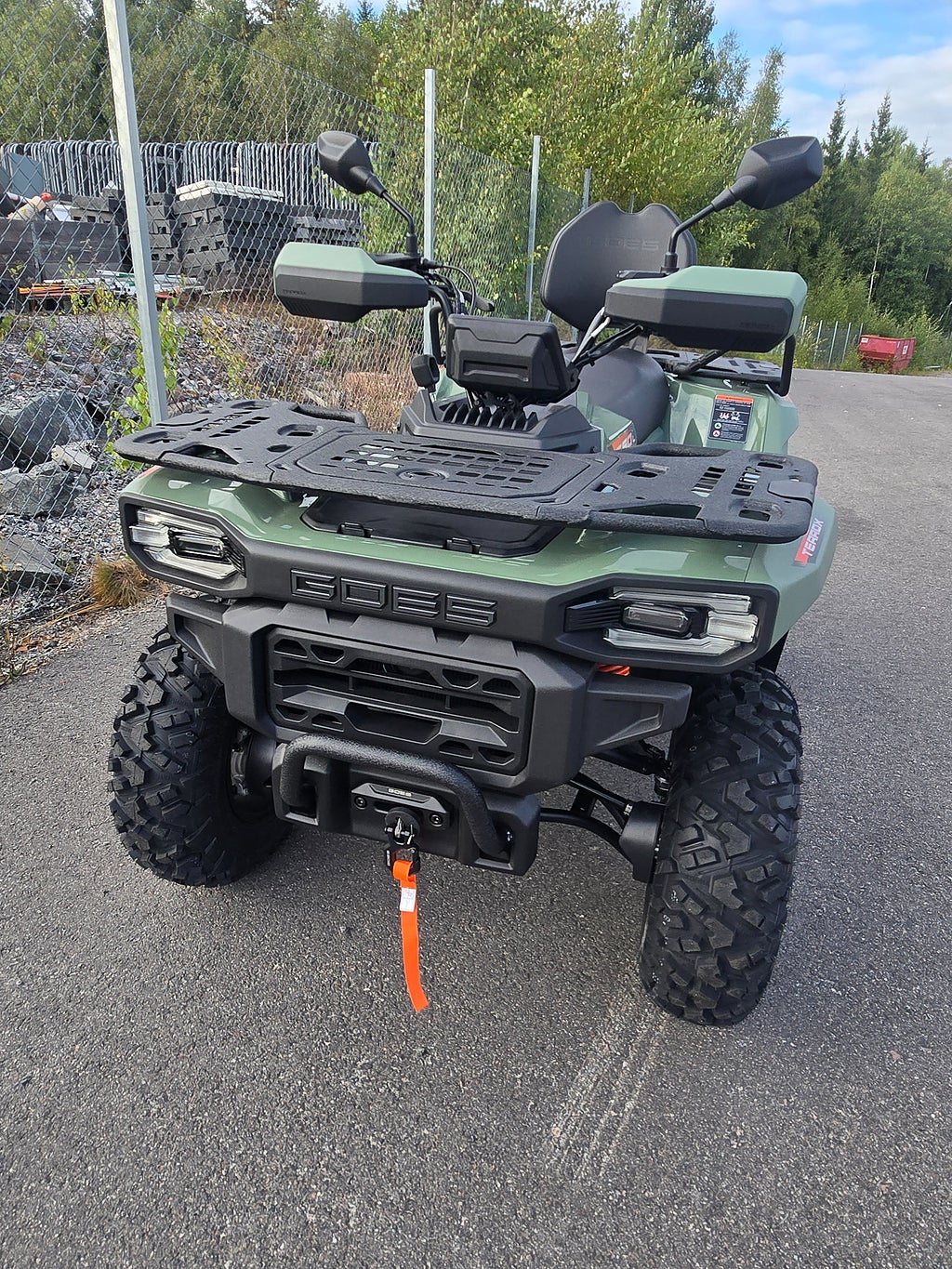 CFMOTO Goes Terrox 550 lång SERVO 4X4  VINCH