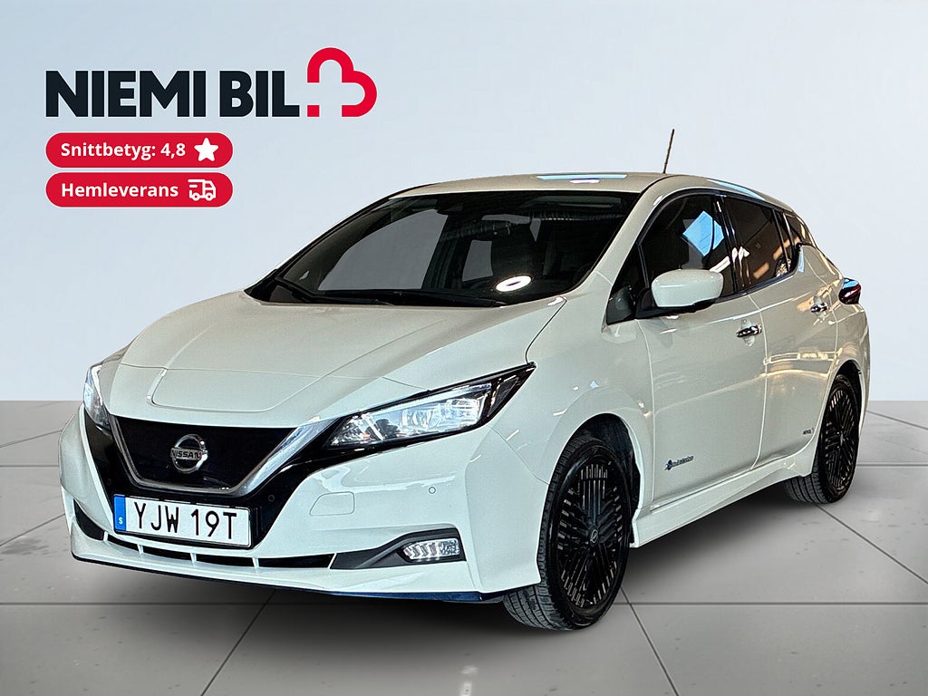 Nissan Leaf e+ Kamera Psens BOSE Farthållare BT S&V-däck