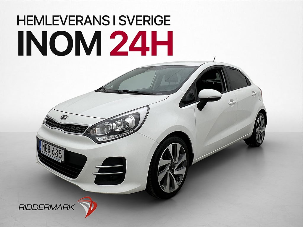 Kia Rio GLS 1.2 84hk En ägare ENDAST 3242 MIL!