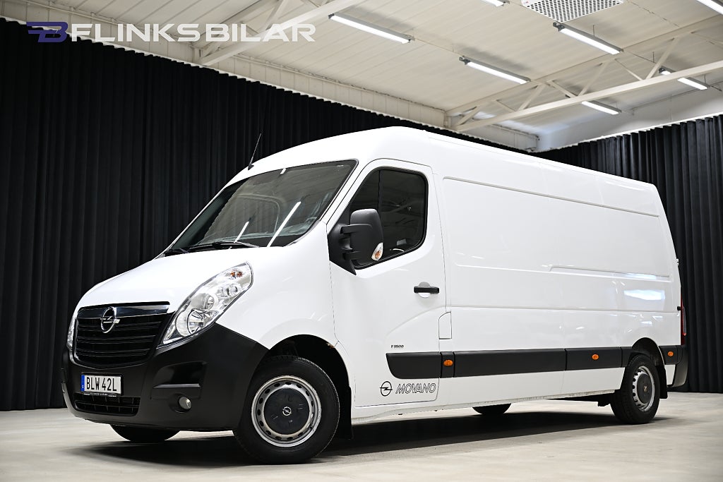 Opel Movano 2.3 CDTi 170HK L3H2 Automat|Värmare|GPS|Backkamera|