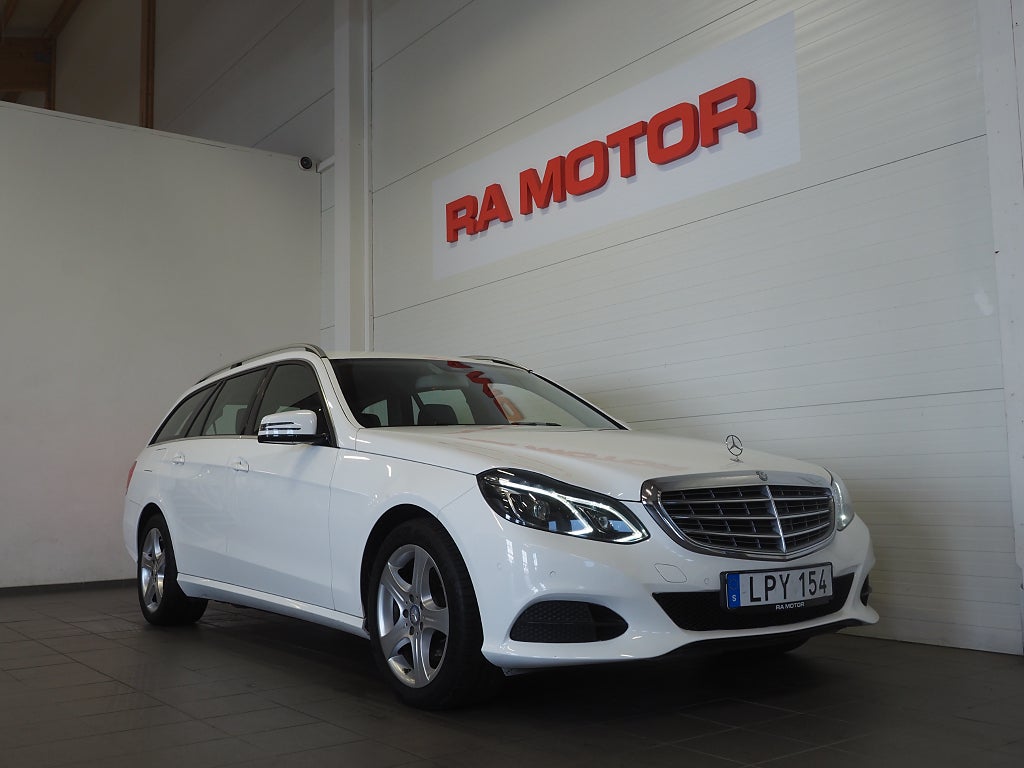 Mercedes-Benz E 220 T CDI BlueTEC 9G-Tronic 170hk Dragkrok Låga mil 2015