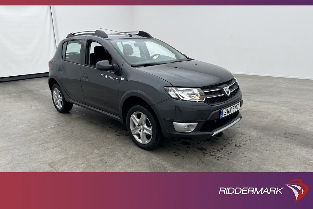 Dacia Sandero Stepway 0.9 90hk Värmare Navi Sensorer Drag