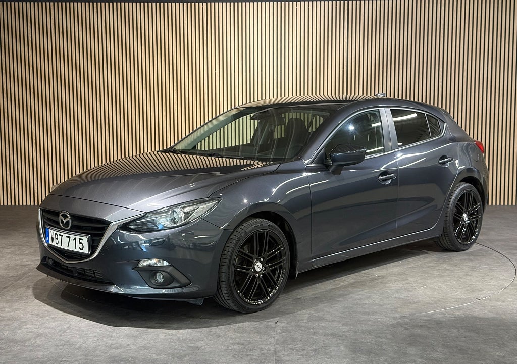 Mazda 3 Sport 2.2 SKYACTIV-D / Drag / Lågmil / GPS