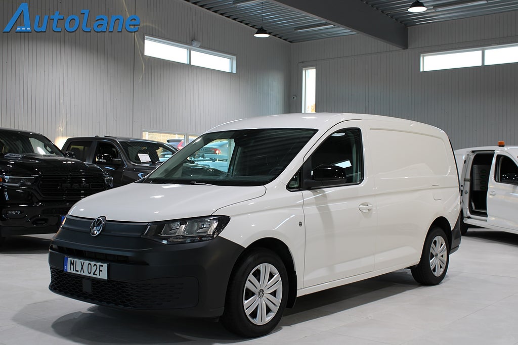 Volkswagen Caddy Maxi Cargo 2.0 TDI Inredning,Värmare,Kamera,Drag.CarPlay