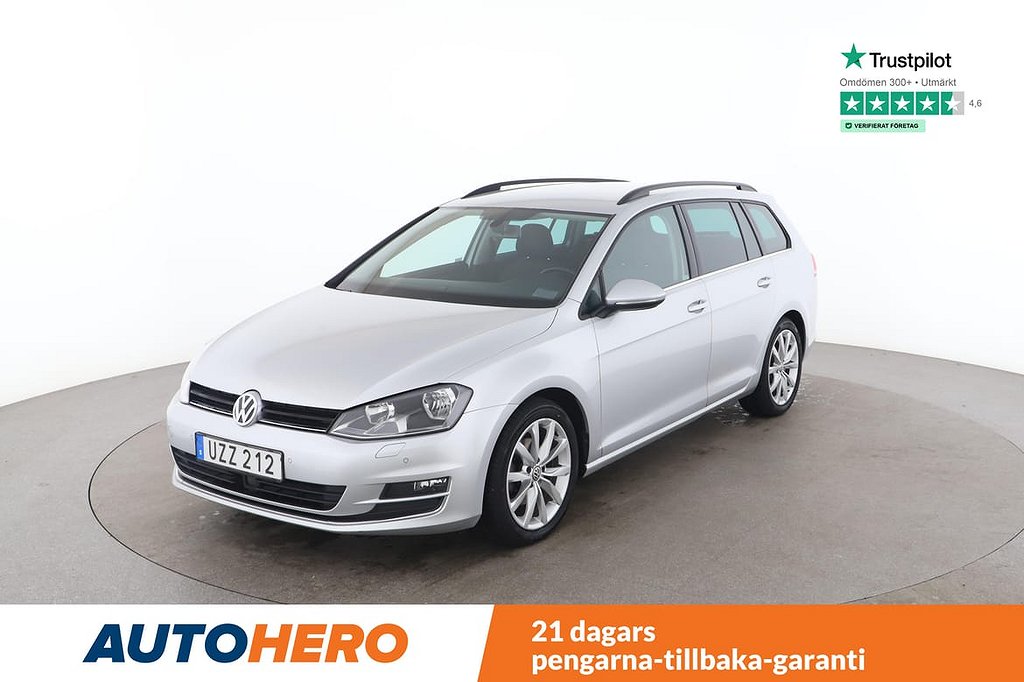 Volkswagen Golf Sportscombi Dragkrok, Backkamera, 140HK