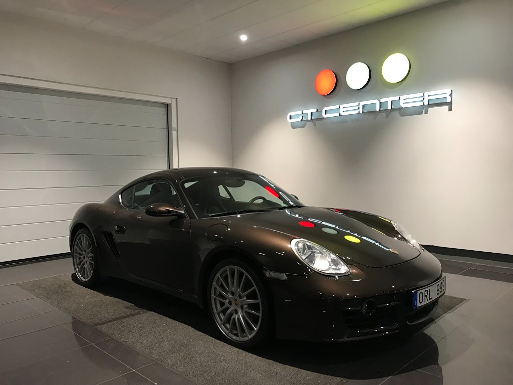 Porsche Cayman S Manuell Sport Chrono PASM 295hk