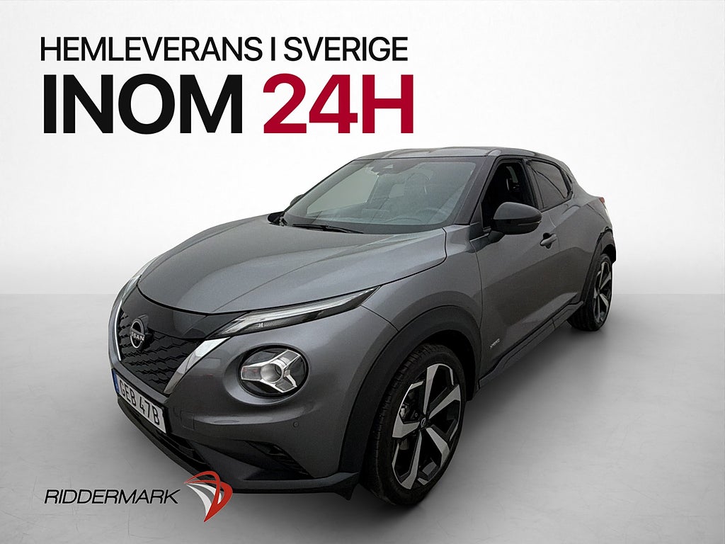 Nissan Juke Hybrid Tekna Navi 360° Skinn M-Värmare