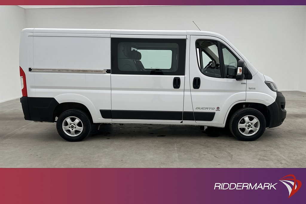 Fiat Ducato Dubbelhytt L2 7-Sits M-Värmare Dragkrok B-Kamera