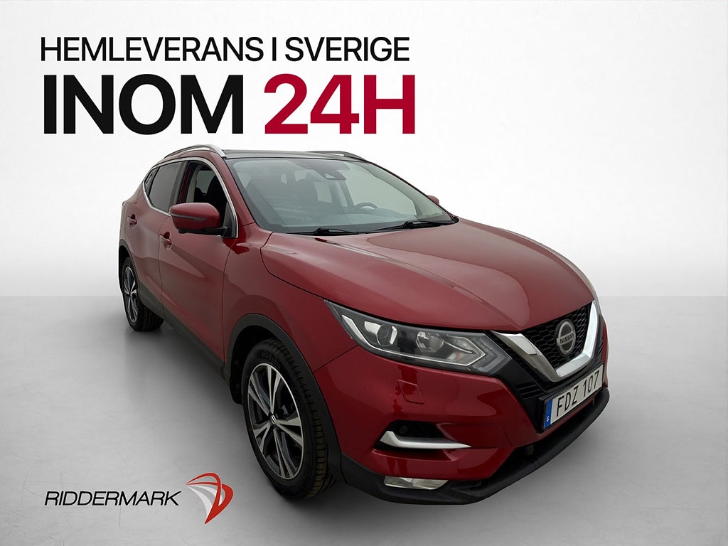 Nissan Qashqai 1.5 dCi 115hk Pano 360° Kamera 0,42l/mil