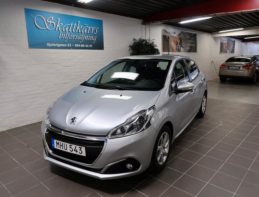 Peugeot 208 5-dörrar 1.2 VTi ETG5 Euro 6