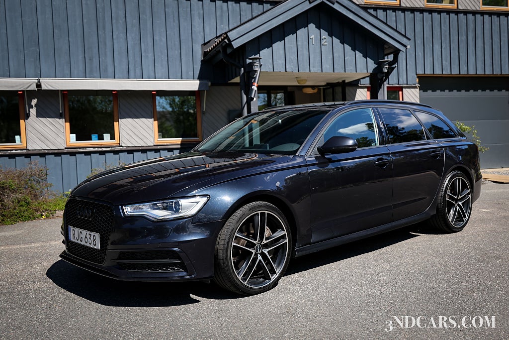 Audi A6 AVANT 3.0 TDI V6 QUATTRO S-LINE VÄRMARE BI-TURBO 313HK