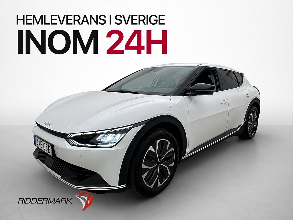 Kia EV6 77.4 kWh AWD Kamera Drag Navi Carplay Halvskinn