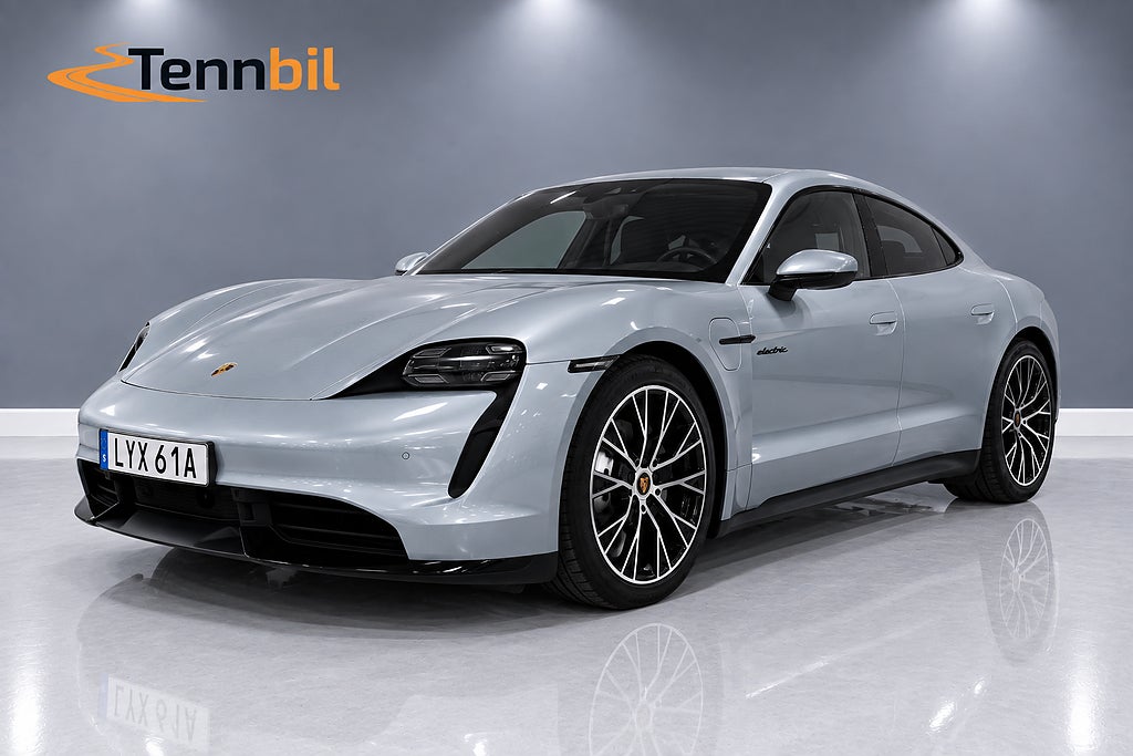 Porsche Taycan Turbo D/D 680hk Burmester 360° PDLS+ Keyless SE SPEC! 