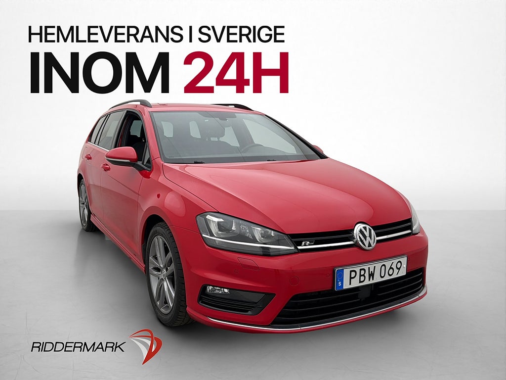 Volkswagen Golf SC 1.4TSI 150hk R-Line Drag Kamera Värmare