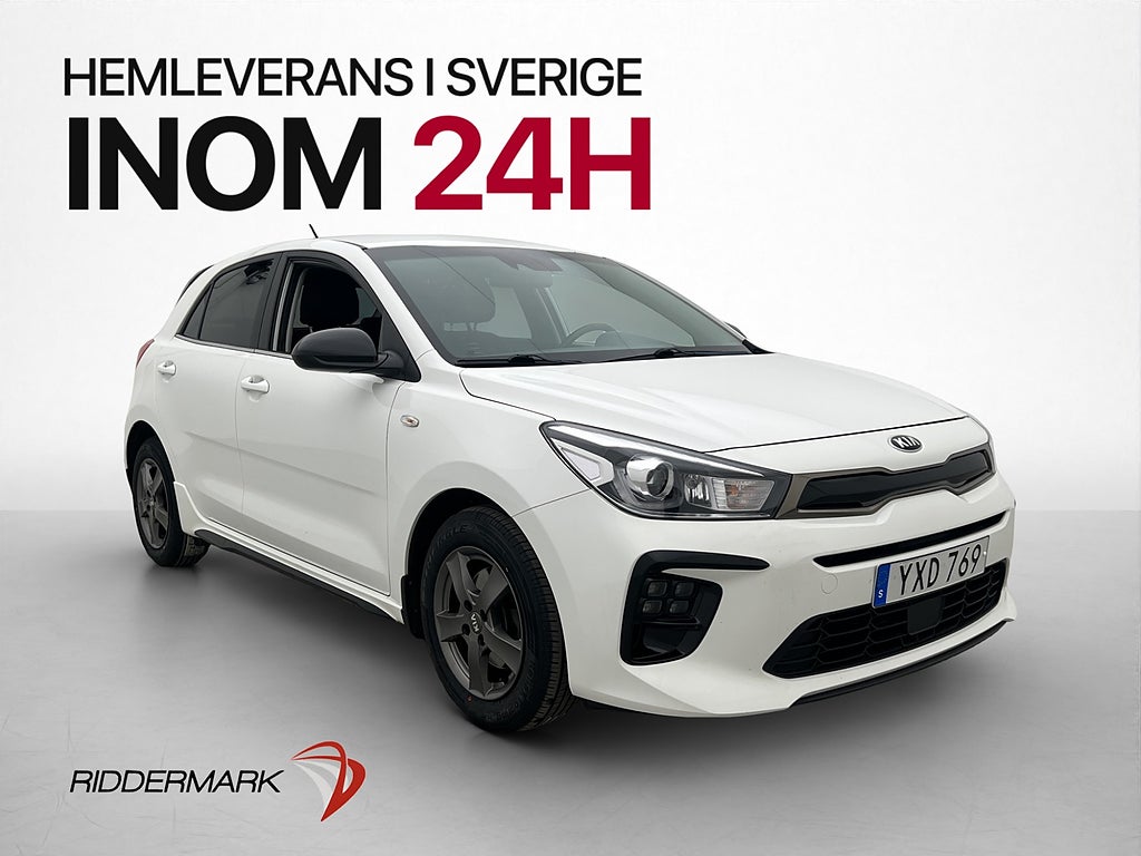 Kia Rio 120hk GT-Line Kamera CarPlay Rattvärme 0,5l/mil