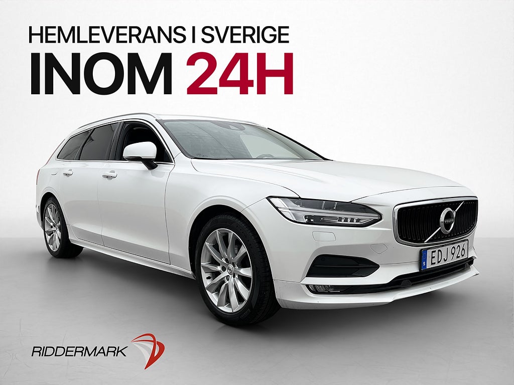 Volvo V90 D4 AWD Momentum VOC B-Kamera D-Värmare Drag Navi