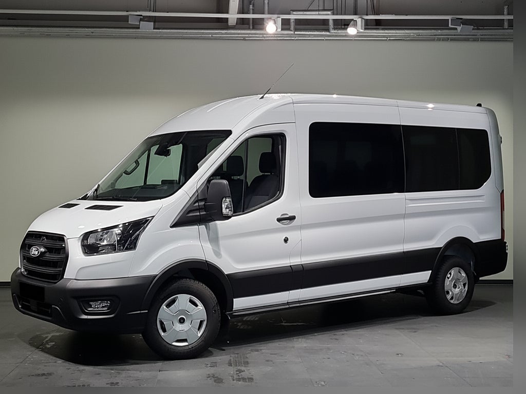 Ford Transit Kombi 350 Moms Färdtjänst 9-Sits Ramp Rullstolsbil 