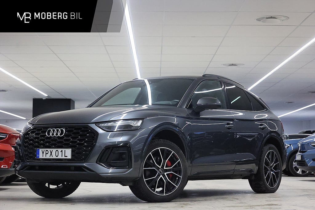 Audi Q5 Sportback 55 TFSI E 367hk S Line B&O B-Kamera Drag