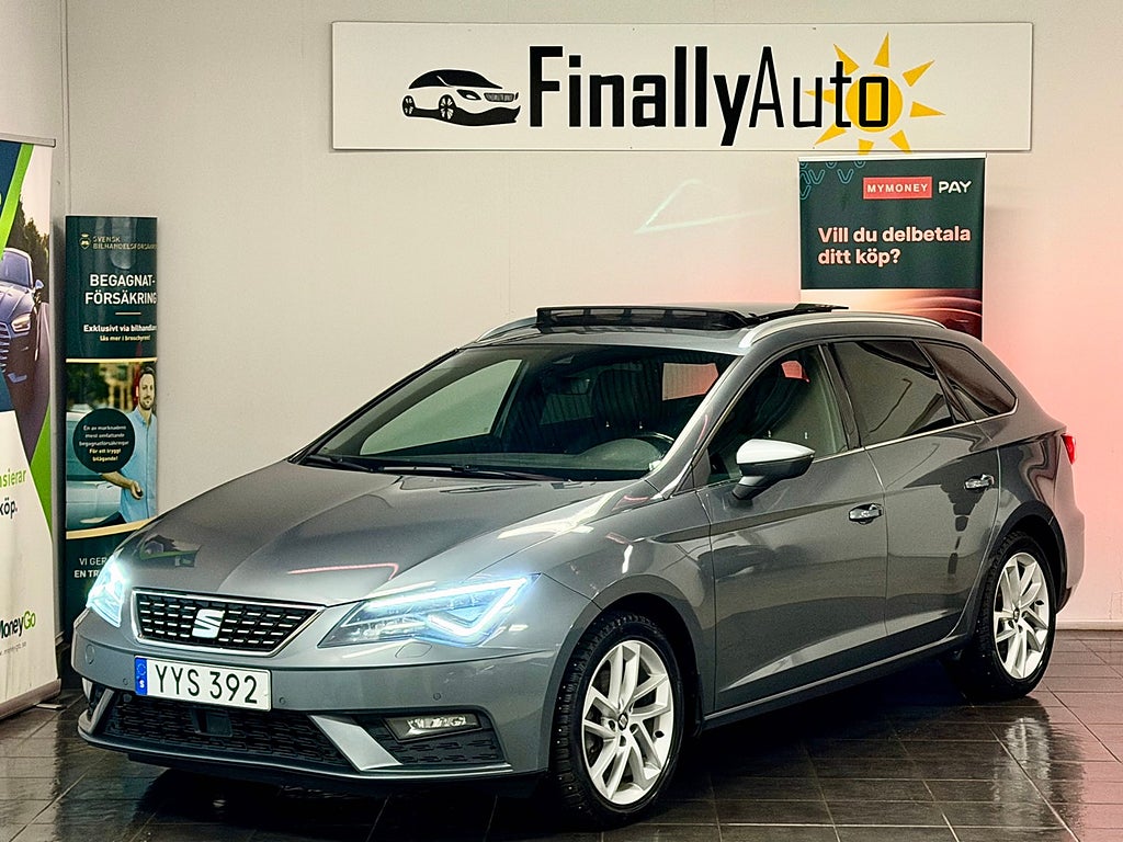 Seat Leon ST 2.0 TDI 4Drive Xcellence. Ny-Kamrem. Panorama. CarPlay