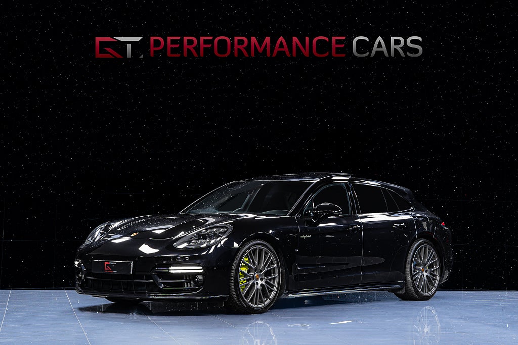 Porsche Panamera 4 E-Hyb ST PLATINUM MOMS 21" Pano 18vägs BOSE SoftClose