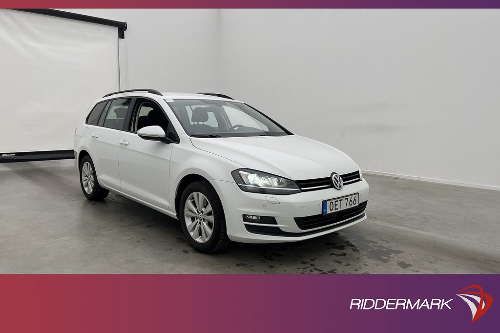 Volkswagen Golf 1.2 TSI 110hk Pluspkt Sensorer CarPlay Drag