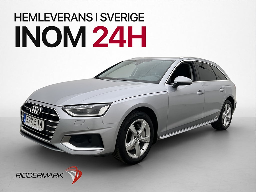 Audi A4 40 TDI Q Proline Värmare Drag Navi P-Sensorer