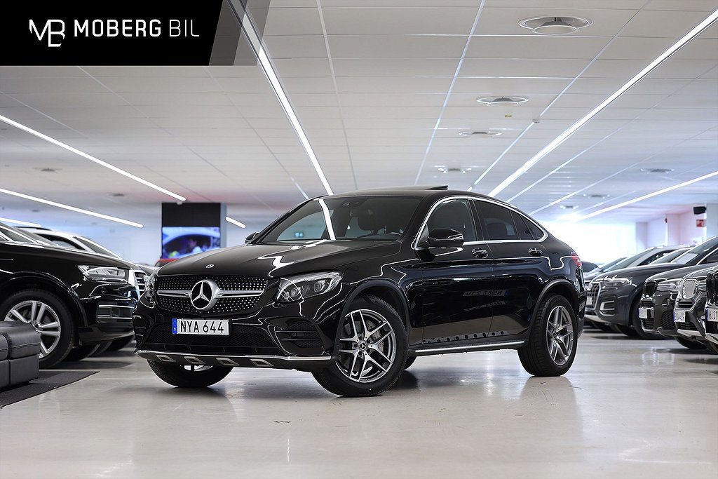 Mercedes-Benz GLC 220 d 4M Coupé AMG Taklucka Burmester 360 Drag