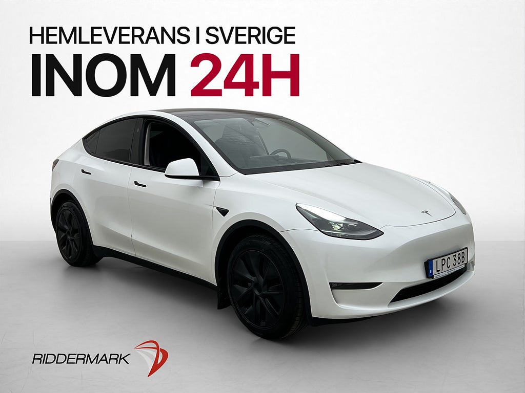 Tesla Model Y Long Range AWD Svensksåld Panorama MOMS Drag