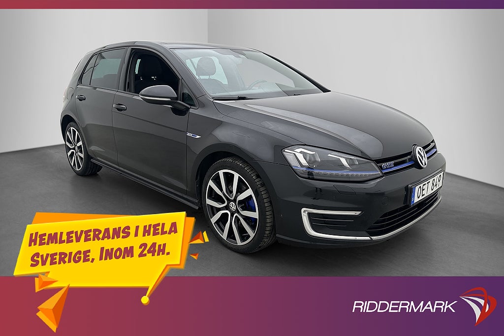 Volkswagen Golf GTE 204hk Taklucka Kamera Värm Navi Keyless