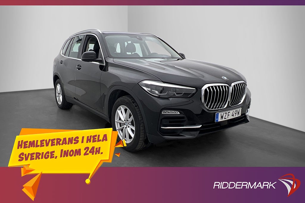 BMW X5 XDrive30d Värmare Cockpit Skinn HiFi Kamera Navi Drag