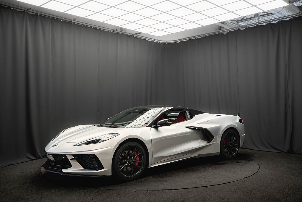 Chevrolet Corvette Stingray Cab 3LT Z51 KOLFIBER HUD BOSE MOMS 1-ÄGARE
