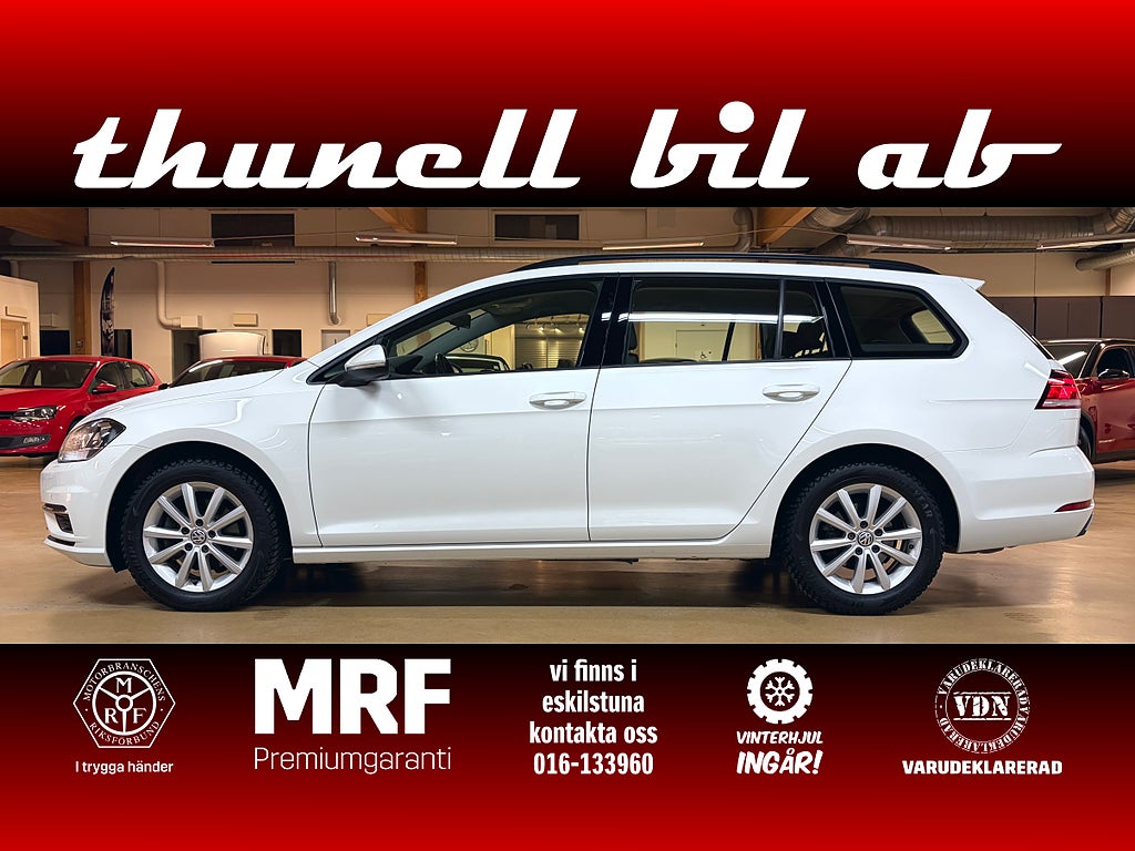 Volkswagen Golf SC Kombi 1.5 TSI GT DSG 150HK-VHJUL-DRAG-VÄRMARE-CARPL