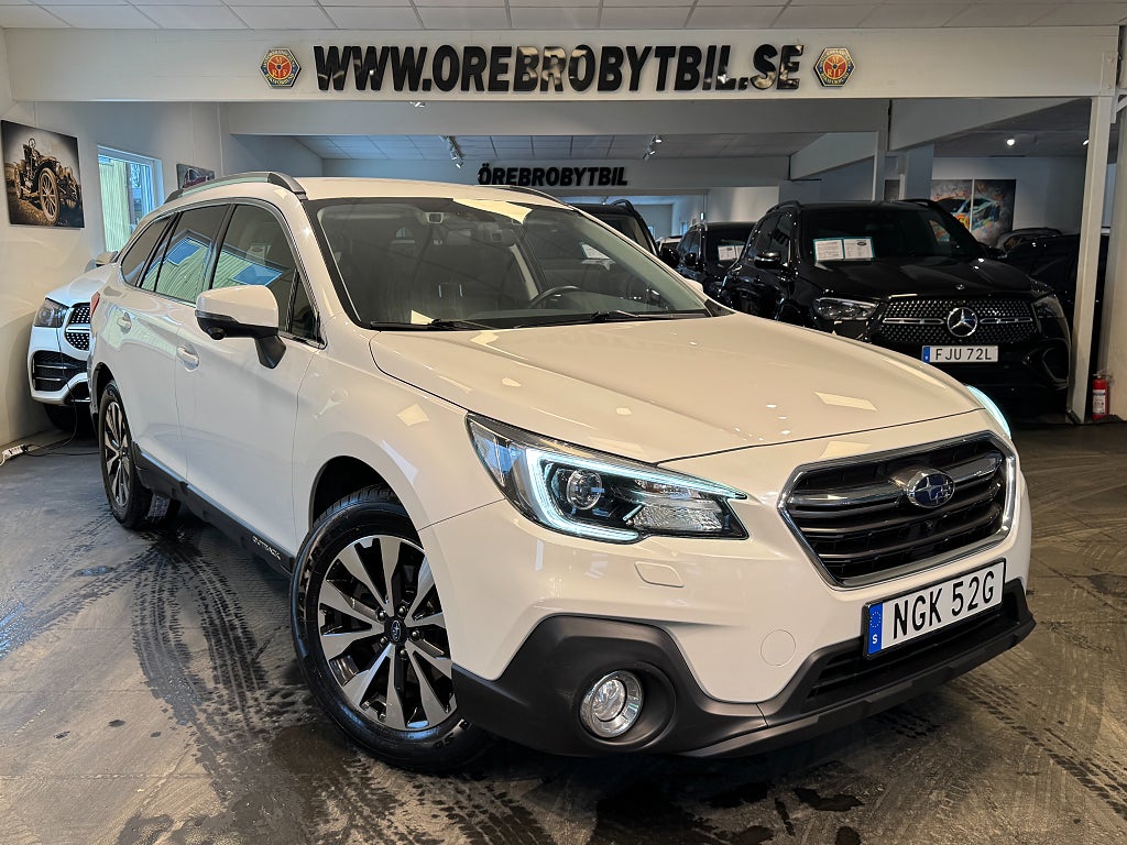 Subaru Outback 2.5 4WD Aut Drag B-kamera Dödavinkel  Carplay MOMS 