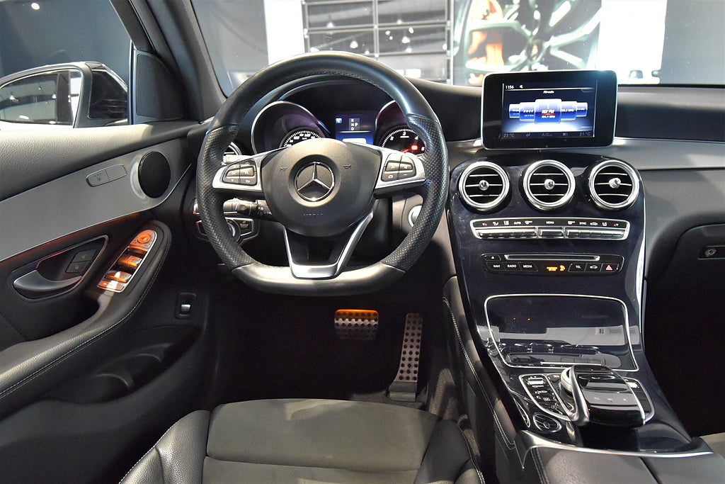 Mercedes-Benz GLC 350 d Coupé 4MATIC AMG Nightpackage 258hk - bild 7