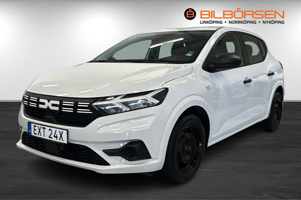 Dacia Sandero 1.0 TCe 91hk (Sensorer, Nyservad, Nybesiktigad)