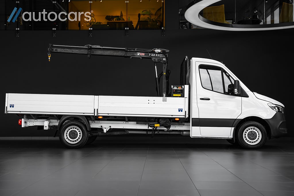Mercedes-Benz Sprinter Kranbil|Leasbar |XL-längd |Värmare