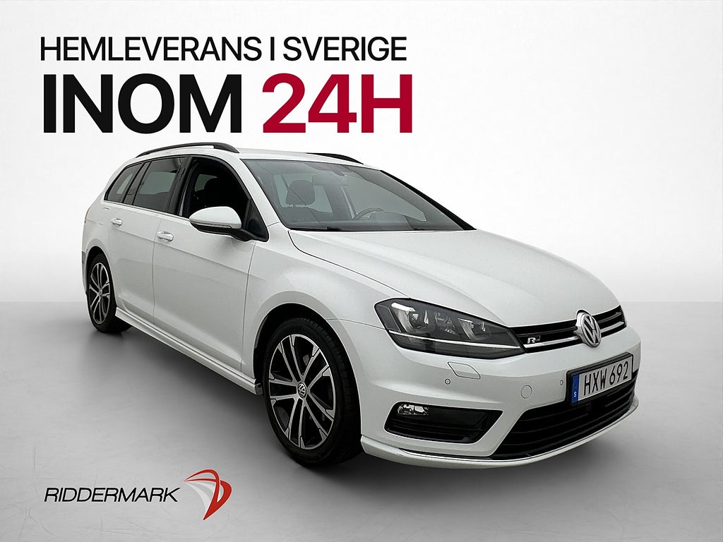 Volkswagen Golf SC TSI 150hk R-Line Kamera Adapt-Fart Drag