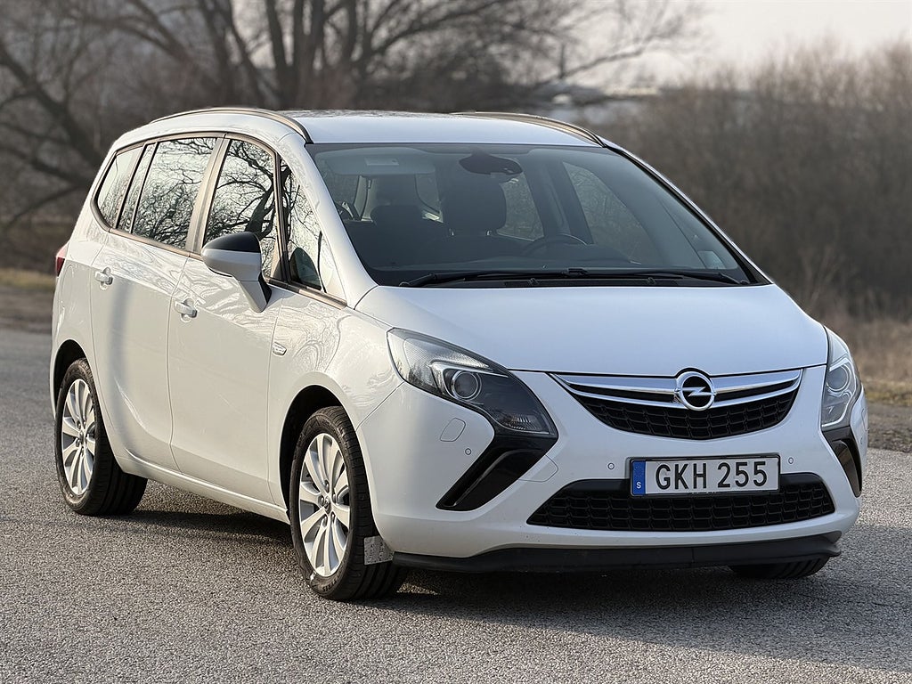 Opel Zafira Tourer 1.4 Turbo Auto, 140hk Enjoy, 7-sist, 1 Ägare