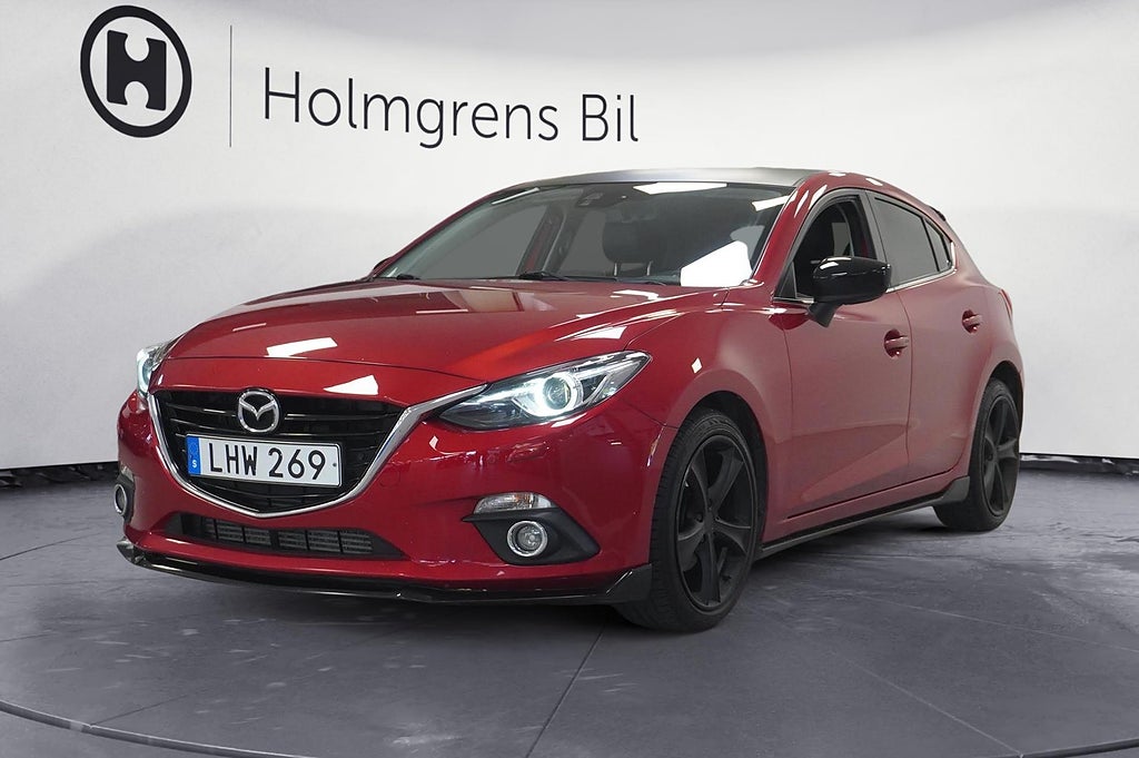 Mazda 3 Sport 2.2 Skyactive-D 150 hk Aut | Ränta 3,95%