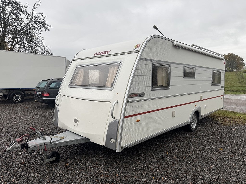 Cabby 620+ Långbäddar | Nytt förtält | Nybesiktad | Nyservad 