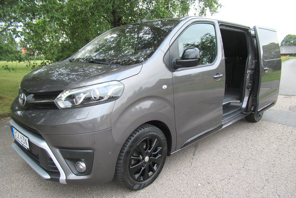 Toyota ProAce Skåp L2 177 hk Dubbla Skjutdörrar Automat 