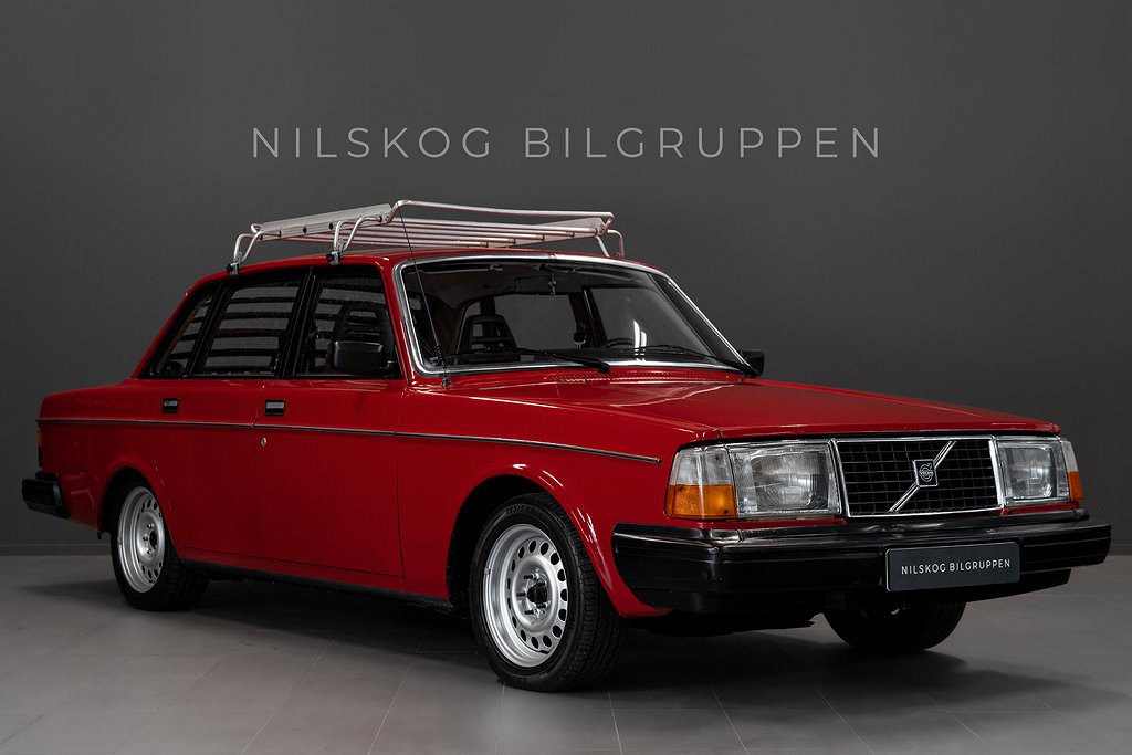 Volvo 244 2.1 Manuell | SE SKICK! | Takkorg | *SÅLD