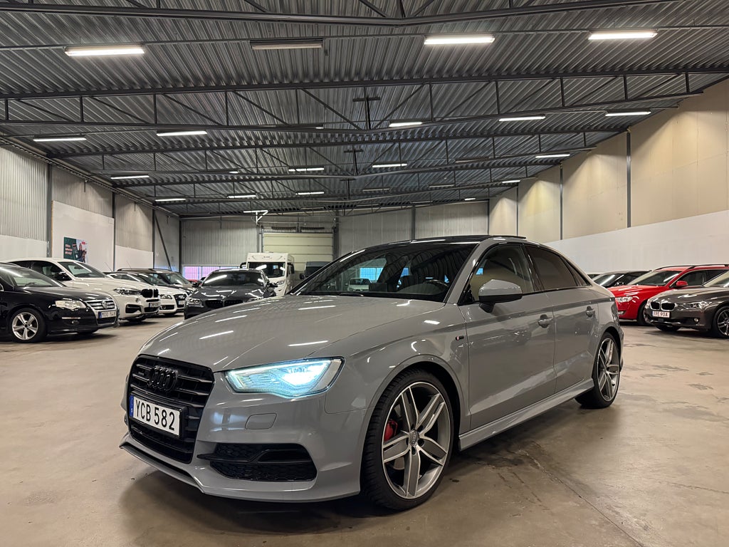 Audi A3 Sedan 2.0 TDI quattro – S Tronic / S-Line / LED / Välutrustad
