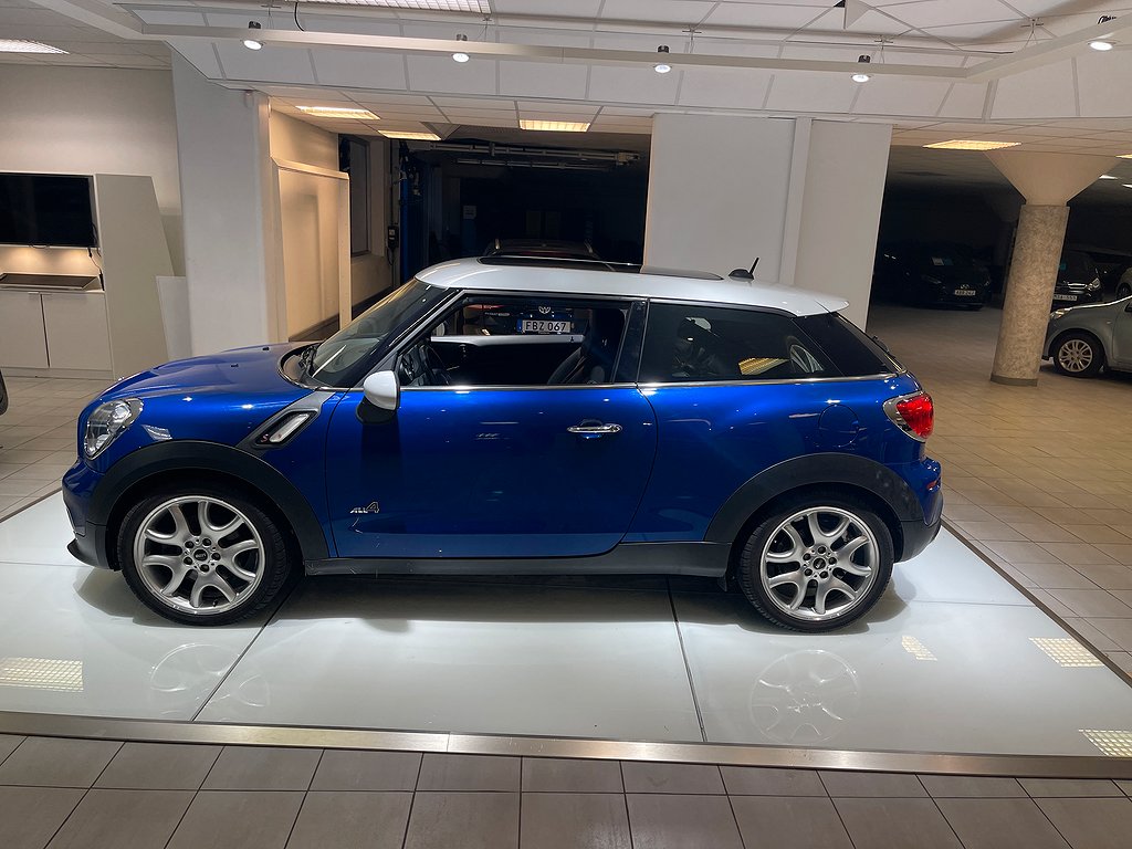 MINI Paceman Cooper S ALL4 Chili II  / PANO / V-HJUL 