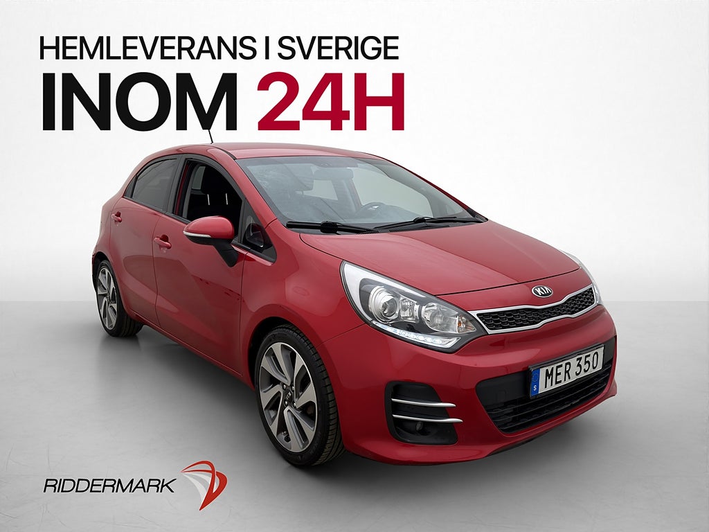 Kia Rio 1.2 CVVT GLS Kamera Navi Fart Bluetooth Rattvärme