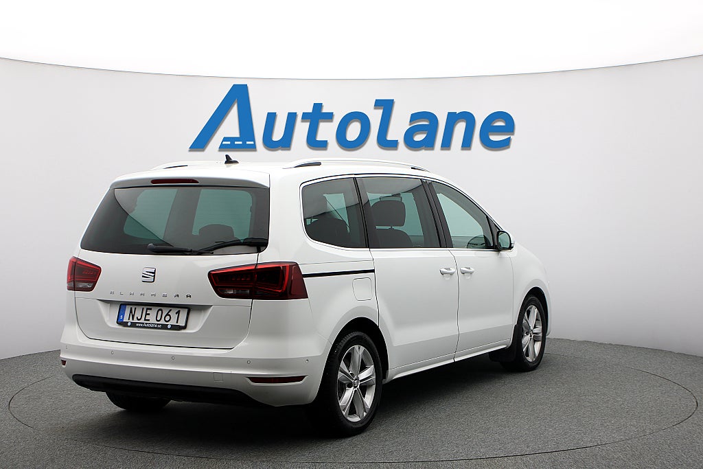 Seat Alhambra 7-Seater 2.0 TDI Dragkrok,Värmare,GPS, PDC 184hk